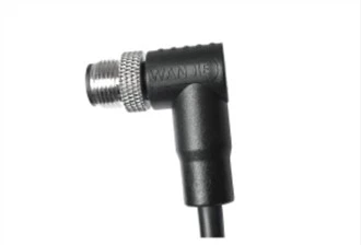M12 Male Angled UnShielded A-Mã hóa Cáp 12PIN PUR 2.0M M12*1.0