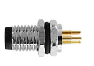 Mặt trước bảng nam M8 Chốt A{1}}Mã hóa 8PIN