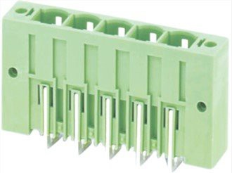 Tiêu đề khối đầu cuối Chiều dọc 10,16mm có mặt bích