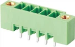 Đầu nối nam cắm dọc 3,81mm có mặt bích